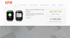 Desktop Screenshot of economicfunding.com